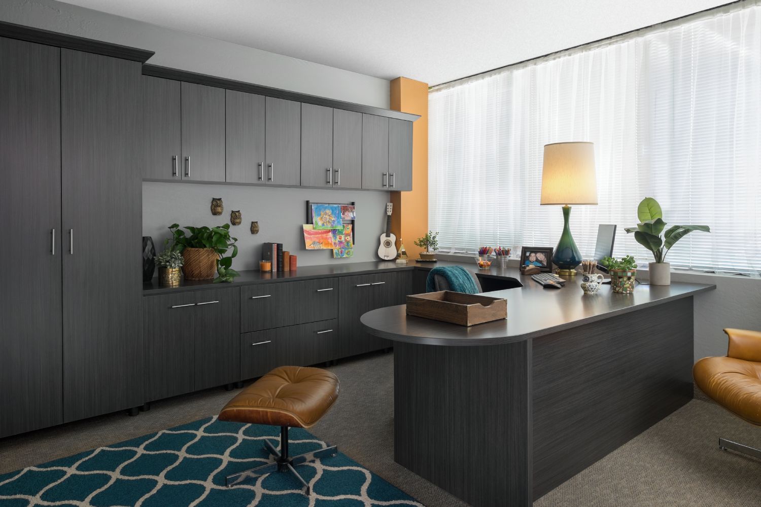 Licorice Office Flat Panel with Stool June 2015-jpgsmall Licorice Office Flat Panel with Stool June 2015-jpgsmall